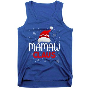 Ugly Sweater Christmas Matching Costume Mamaw Claus Gift Tank Top