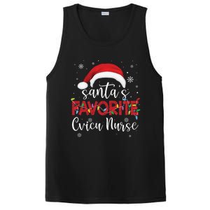 Ugly Sweater Christmas Santas Favorite Cvicu Nurse Xmas Gift PosiCharge Competitor Tank