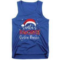 Ugly Sweater Christmas Santas Favorite Cvicu Nurse Xmas Gift Tank Top