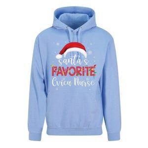 Ugly Sweater Christmas Santas Favorite Cvicu Nurse Xmas Gift Unisex Surf Hoodie