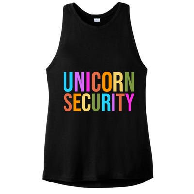 Unicorn Security Colorful Ladies PosiCharge Tri-Blend Wicking Tank