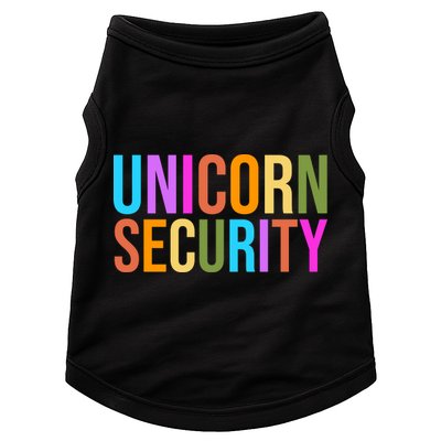 Unicorn Security Colorful Doggie Tank