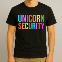 Unicorn Security Colorful T-Shirt