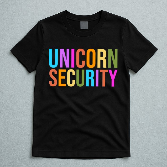 Unicorn Security Colorful T-Shirt