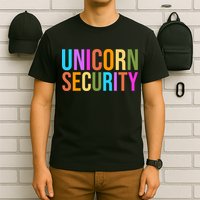 Unicorn Security Colorful T-Shirt
