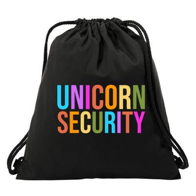 Unicorn Security Colorful Drawstring Bag