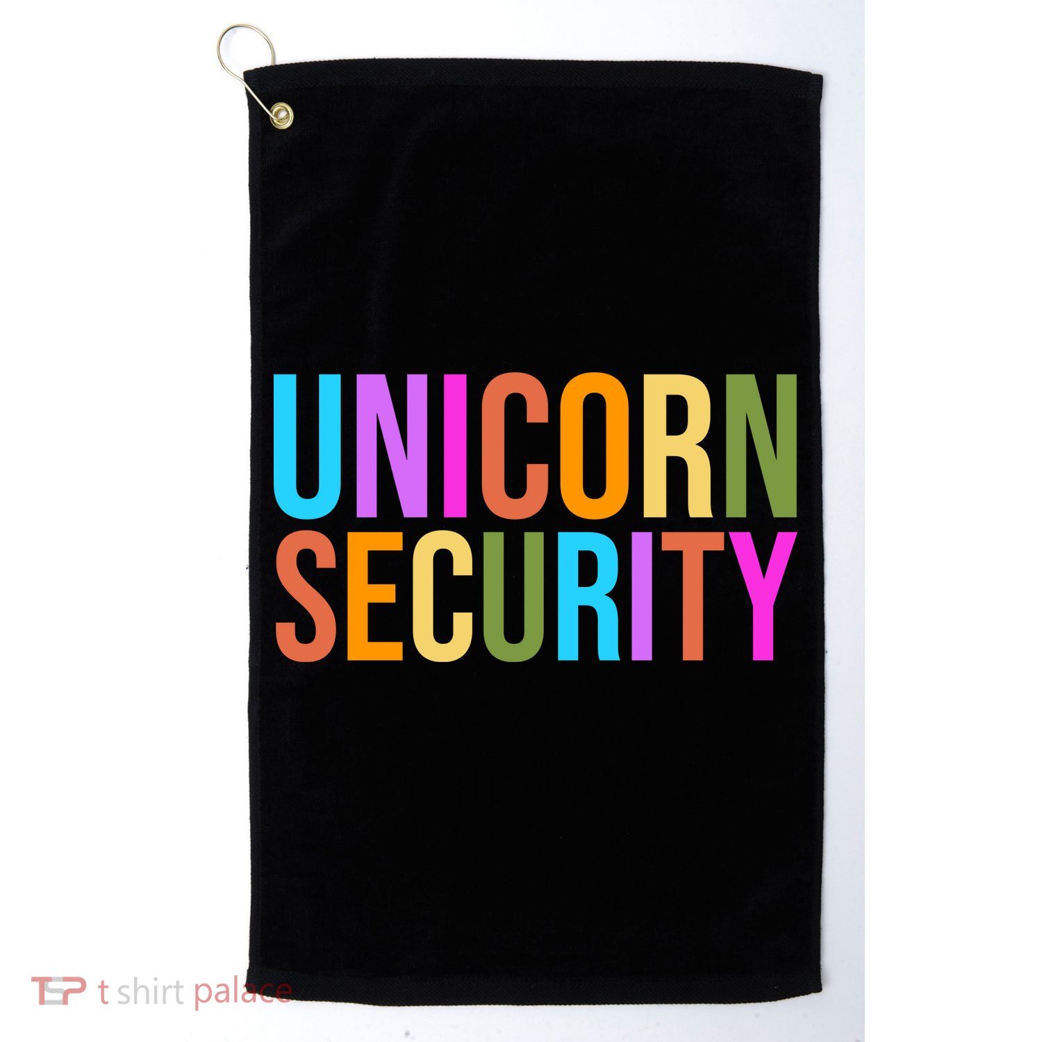 Unicorn Security Colorful Golf Towel