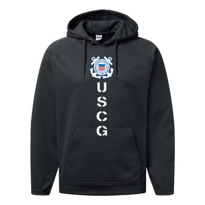 United States Coast Guard Uscg Performance Fleece Hoodie