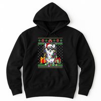 Ugly Sweater Christmas Lights Chihuahua Dog Puppy Lover Hoodie