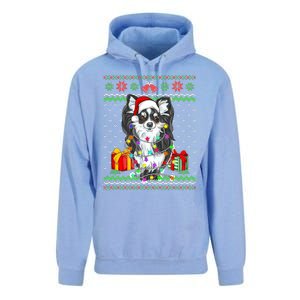 Ugly Sweater Christmas Lights Chihuahua Dog Puppy Lover Unisex Surf Hoodie