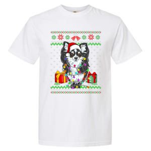 Ugly Sweater Christmas Lights Chihuahua Dog Puppy Lover Garment-Dyed Heavyweight T-Shirt