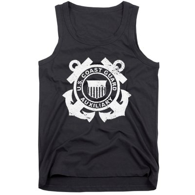 UNITED STATES COAST GUARD AUXILIARY USCG USCGA FLAG Tank Top