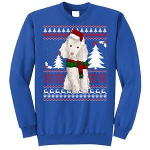 Ugly Sweater Christmas Poodle Christmas Cute Gift Sweatshirt