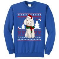 Ugly Sweater Christmas Poodle Christmas Cute Gift Tall Sweatshirt