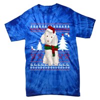 Ugly Sweater Christmas Poodle Christmas Cute Gift Tie-Dye T-Shirt