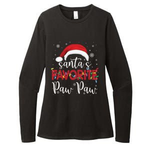 Ugly Sweater Christmas SantaS Favorite Paw Paw Xmas Gift Womens CVC Long Sleeve Shirt