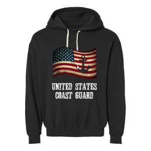 United States Coast Guard Garment-Dyed Fleece Hoodie