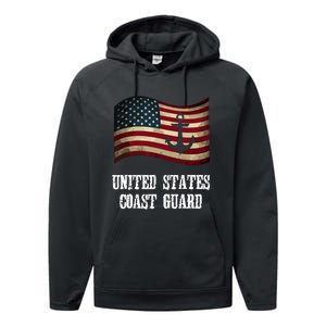 United States Coast Guard Performance Fleece Hoodie