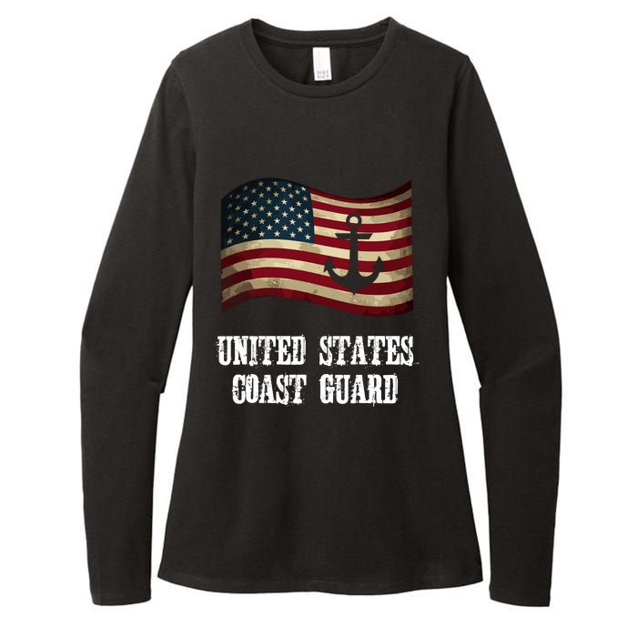 United States Coast Guard Womens CVC Long Sleeve Shirt