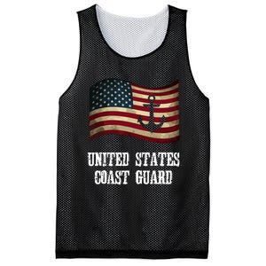 United States Coast Guard Mesh Reversible Basketball Jersey Tank