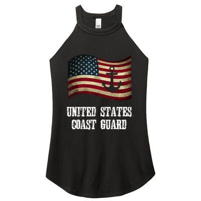 United States Coast Guard Women's Perfect Tri Rocker Tank