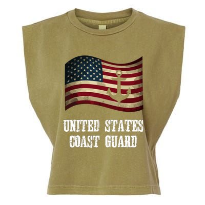 United States Coast Guard Garment-Dyed Women's Muscle Tee