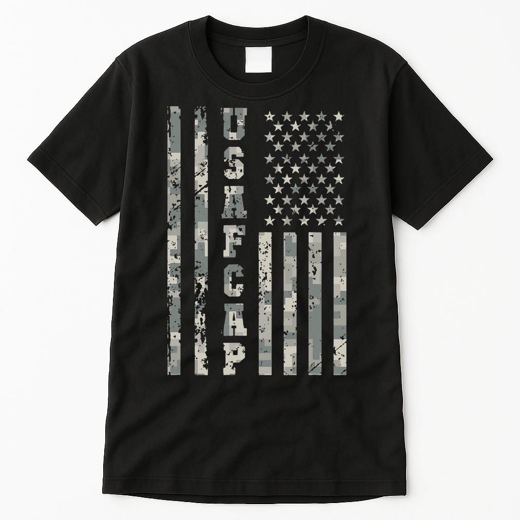 United States Civil Air Patrol Camo Usa Tall T-Shirt