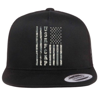 United States Civil Air Patrol Camo Usa Flat Bill Trucker Hat