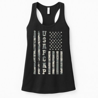 United States Civil Air Patrol Camo Usa Womens Tank Top