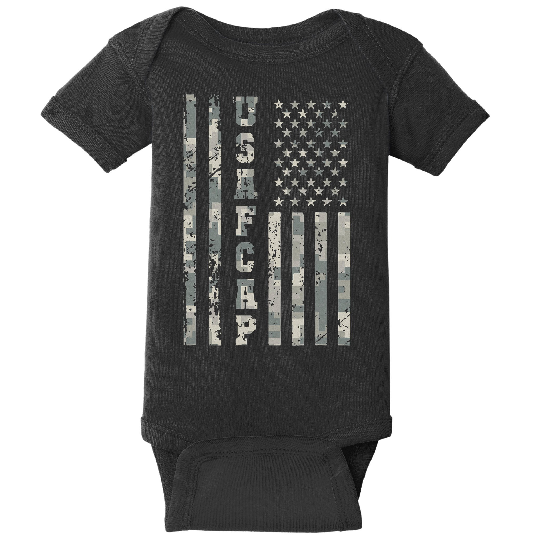 United States Civil Air Patrol Camo Usa Baby Bodysuit