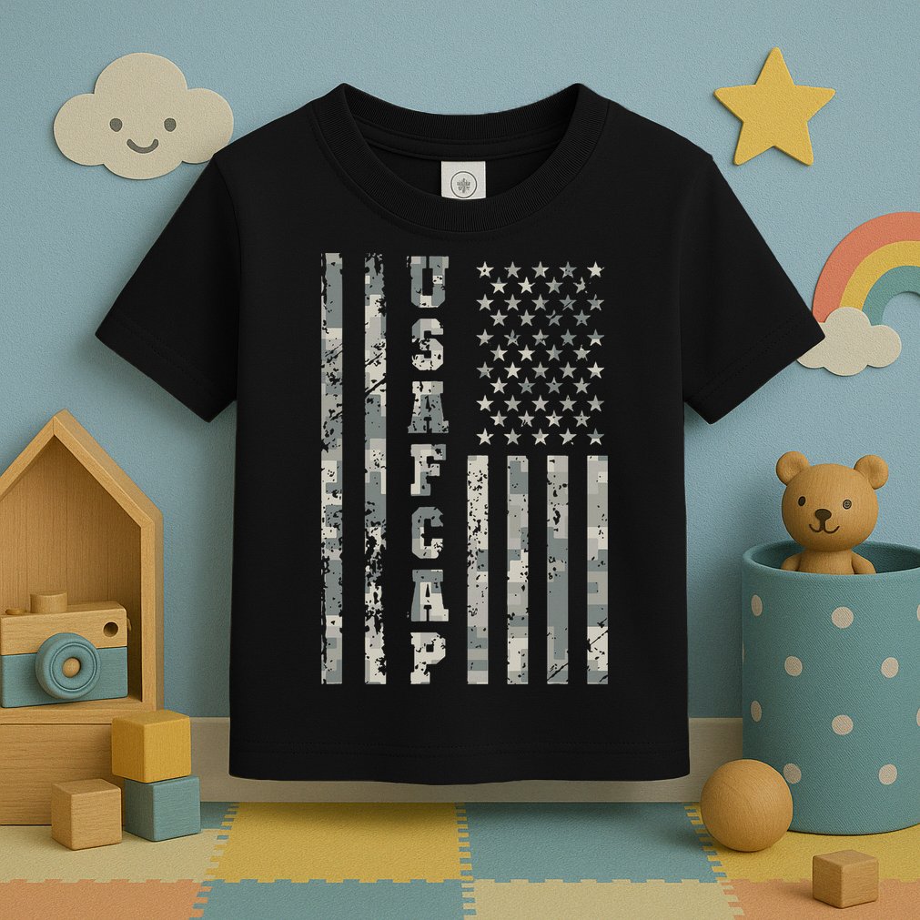 United States Civil Air Patrol Camo Usa Toddler T-Shirt