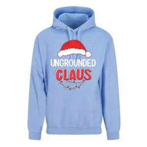 Ungrounded Santa Claus Christmas Matching Costume Cool Gift Unisex Surf Hoodie