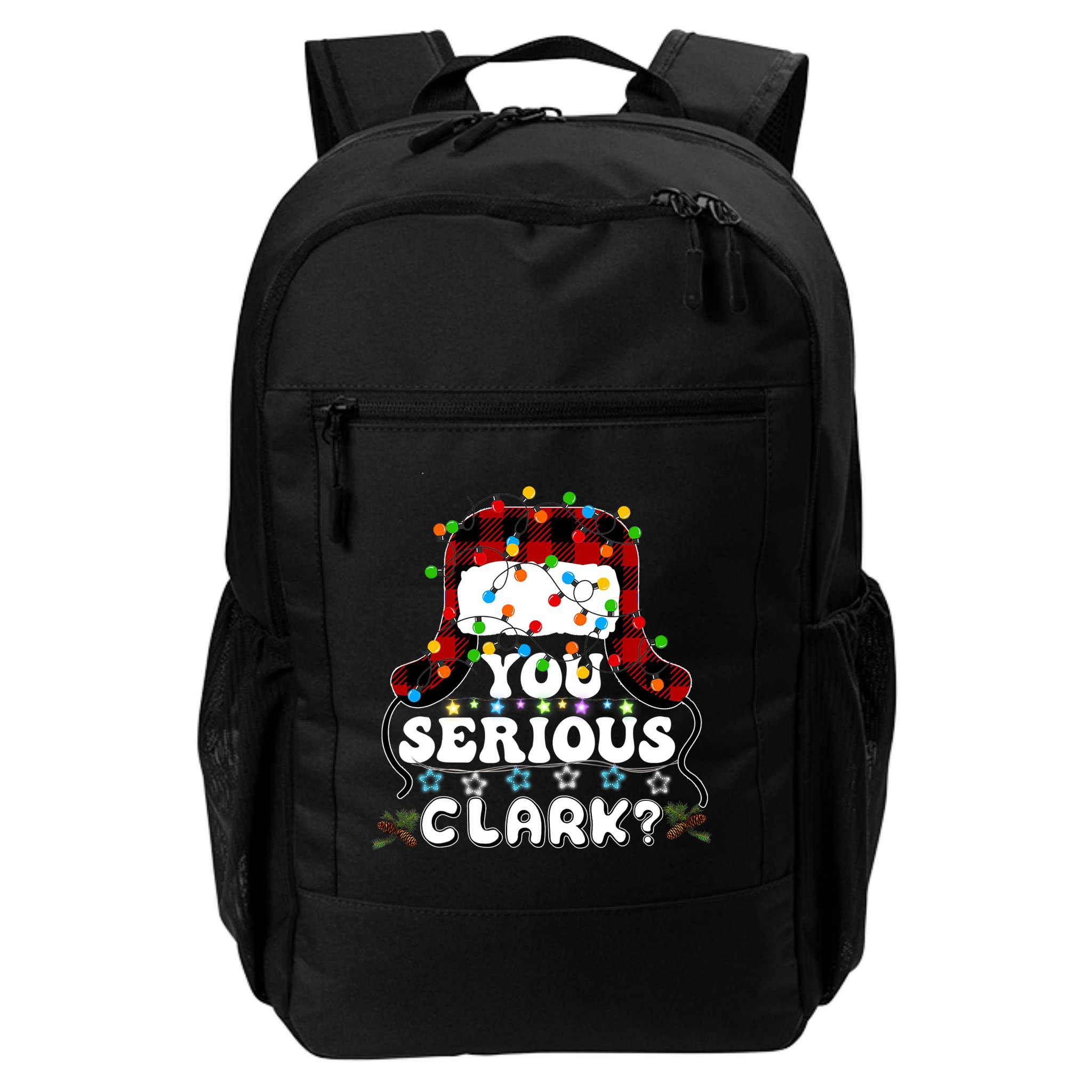 U Serious Clark Christmas Vacation Ugly Christmas Sweater Backpack