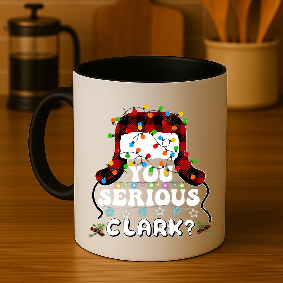 U Serious Clark Christmas Vacation Ugly Christmas Sweater Mug