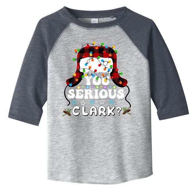 U Serious Clark Christmas Vacation Ugly Christmas Sweater Toddler Fine Jersey T-Shirt