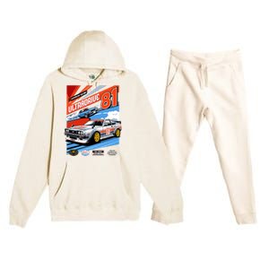 Ultradrive Super Car Racing Premium Hooded Sweatsuit Set