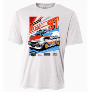 Ultradrive Super Car Racing Cooling Performance Crew T-Shirt