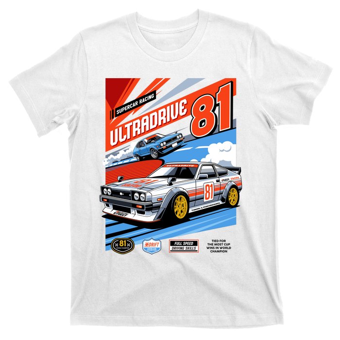 Ultradrive Super Car Racing T-Shirt