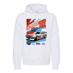 Ultradrive Super Car Racing Premium Hoodie