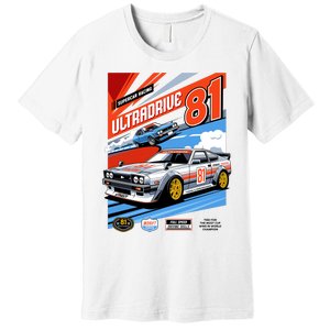 Ultradrive Super Car Racing Premium T-Shirt