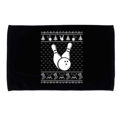 Ugly Sweater Christmas Holiday Design Funny Baseball Xmas Gift Microfiber Hand Towel