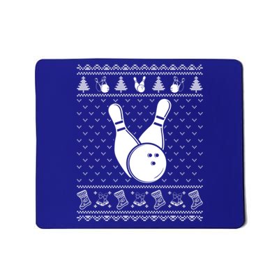 Ugly Sweater Christmas Holiday Design Funny Baseball Xmas Gift Mousepad