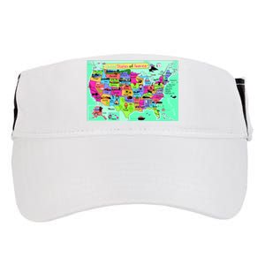 United States Cartoon Drawing Adult Drive Performance Visor