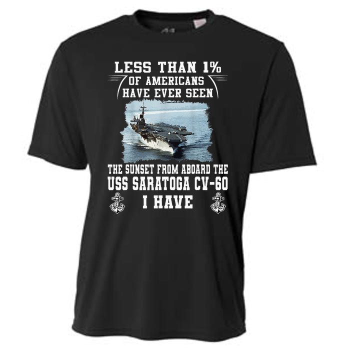 Uss Saratoga Cv60 Aircraft Carrier Cooling Performance Crew T-Shirt