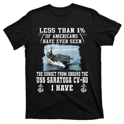 Uss Saratoga Cv60 Aircraft Carrier T-Shirt