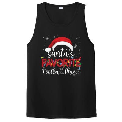 Ugly Sweater Christmas SantaS Favorite Football Player Xmas Cute Gift PosiCharge Competitor Tank