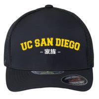 Uc San Diego Family Japanese Flexfit Unipanel Trucker Cap