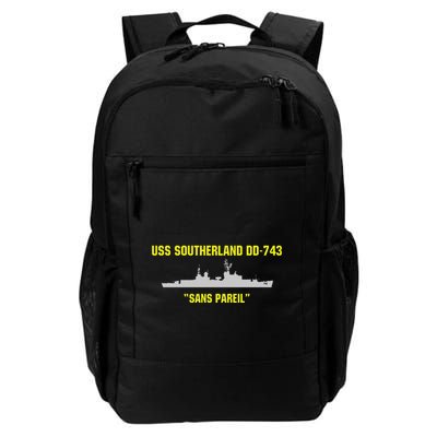 Uss Southerland Dd 743 Daily Commute Backpack