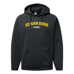 Uc San Diego Mom Spanish Performance Fleece Hoodie