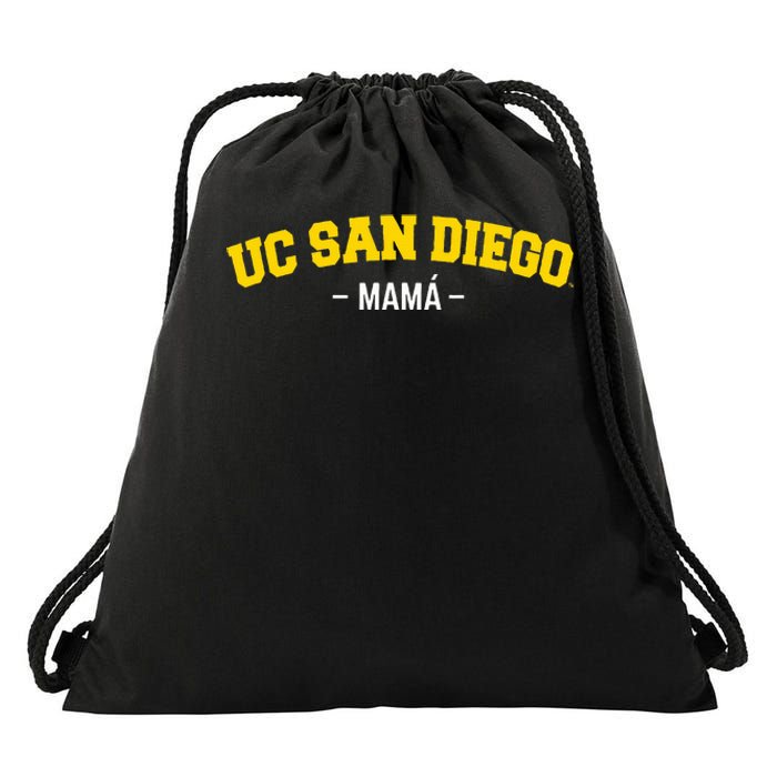 Uc San Diego Mom Spanish Drawstring Bag